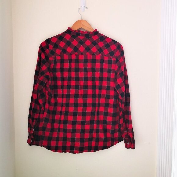 J. Crew Classic Fit Shirt in Buffalo Plaid Size M - Picture 3 of 3